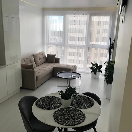 Apartament New Flat Mayk Minsk 65 Smart Tv Panoramic View Of The River