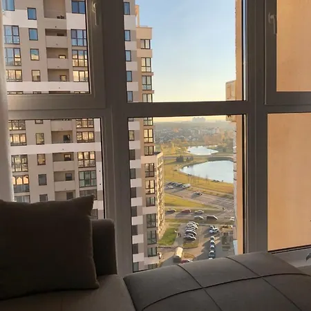 Apartament New Flat Mayk Minsk 65 Smart Tv Panoramic View Of The River