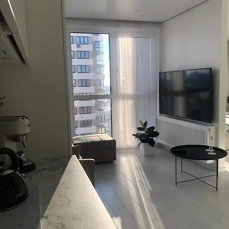 New Flat Mayk Minsk 65 Smart Tv Panoramic View Of The River