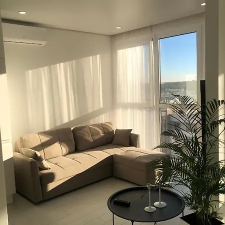 Apartament New Flat Mayk Minsk 65 Smart Tv Panoramic View Of The River Mińsk