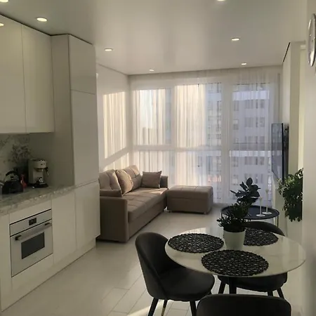 New Flat Mayk Minsk 65 Smart Tv Panoramic View Of The River Apartament